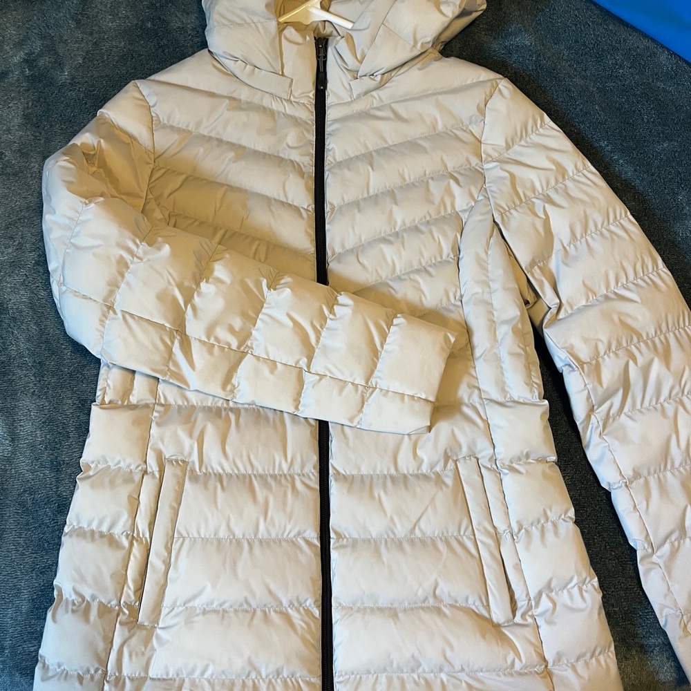 32 Degrees Women's Cream Puffer Jacket
